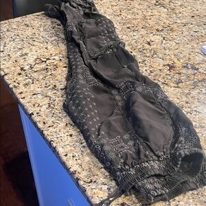 Johnny Was Embroidered jogger Pants